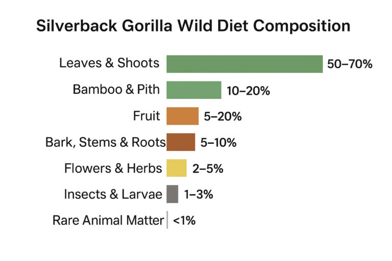 Silverback Food What Do Silverback Gorillas Eat? Food & Diet Explained 2026