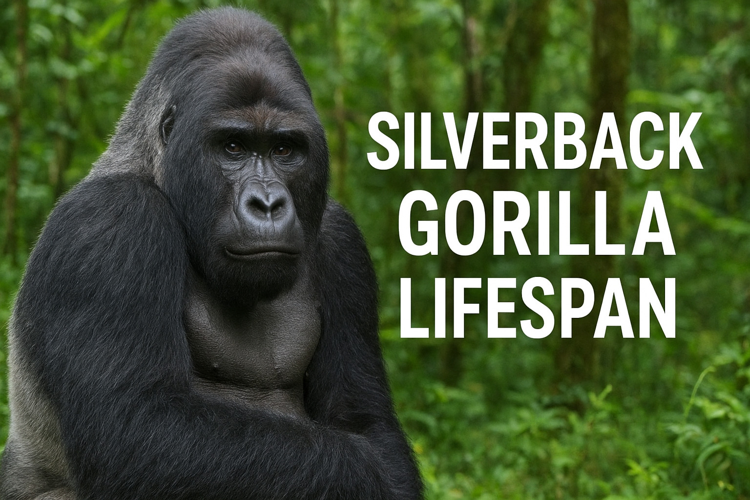 Silverback Gorilla Lifespan