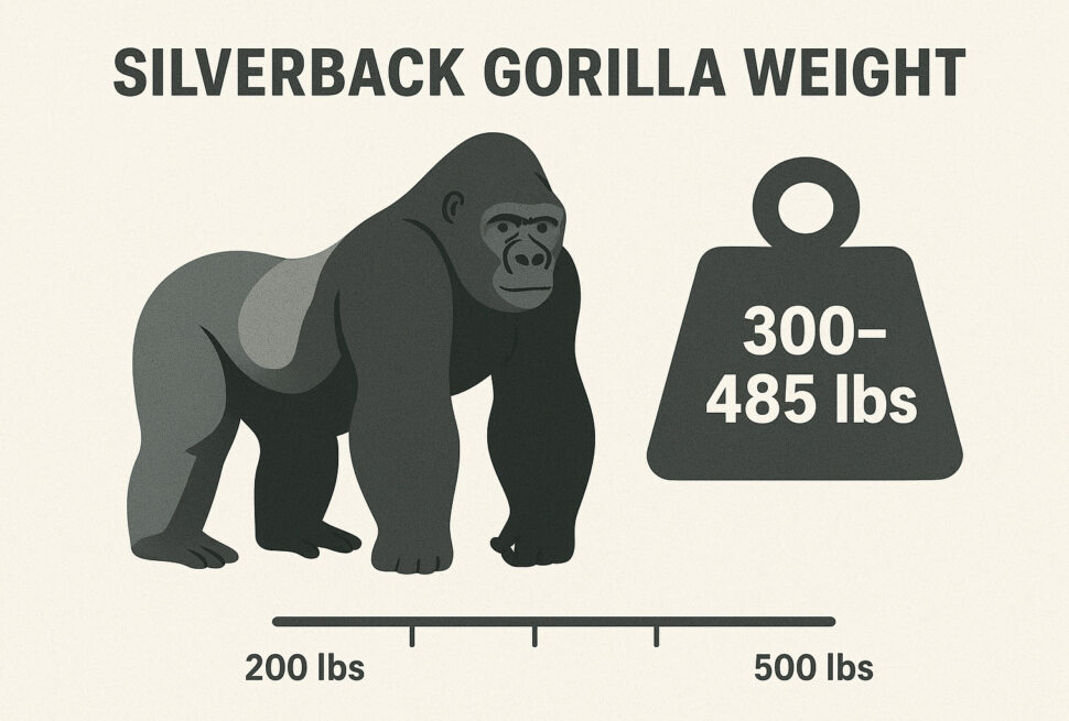 Silverback Gorilla Weight
