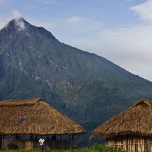Virunga Volcano Mountains