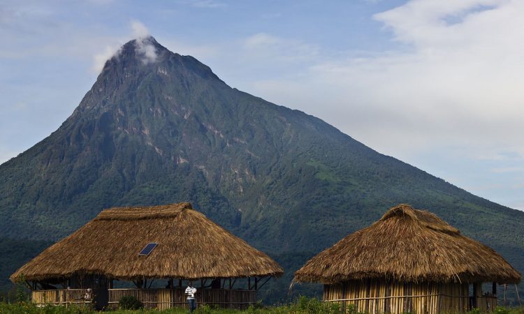 Virunga Volcano Mountains