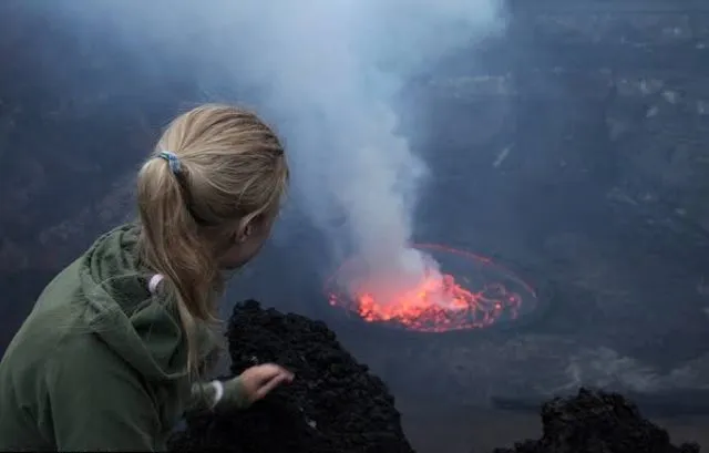 Virunga Volcano Mountains