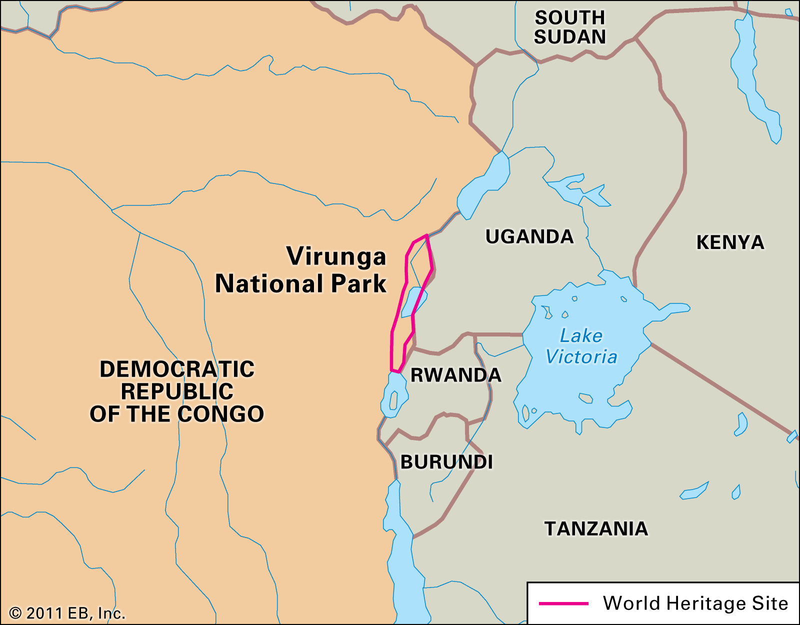 Virunga Volcano Mountains: An Overview
