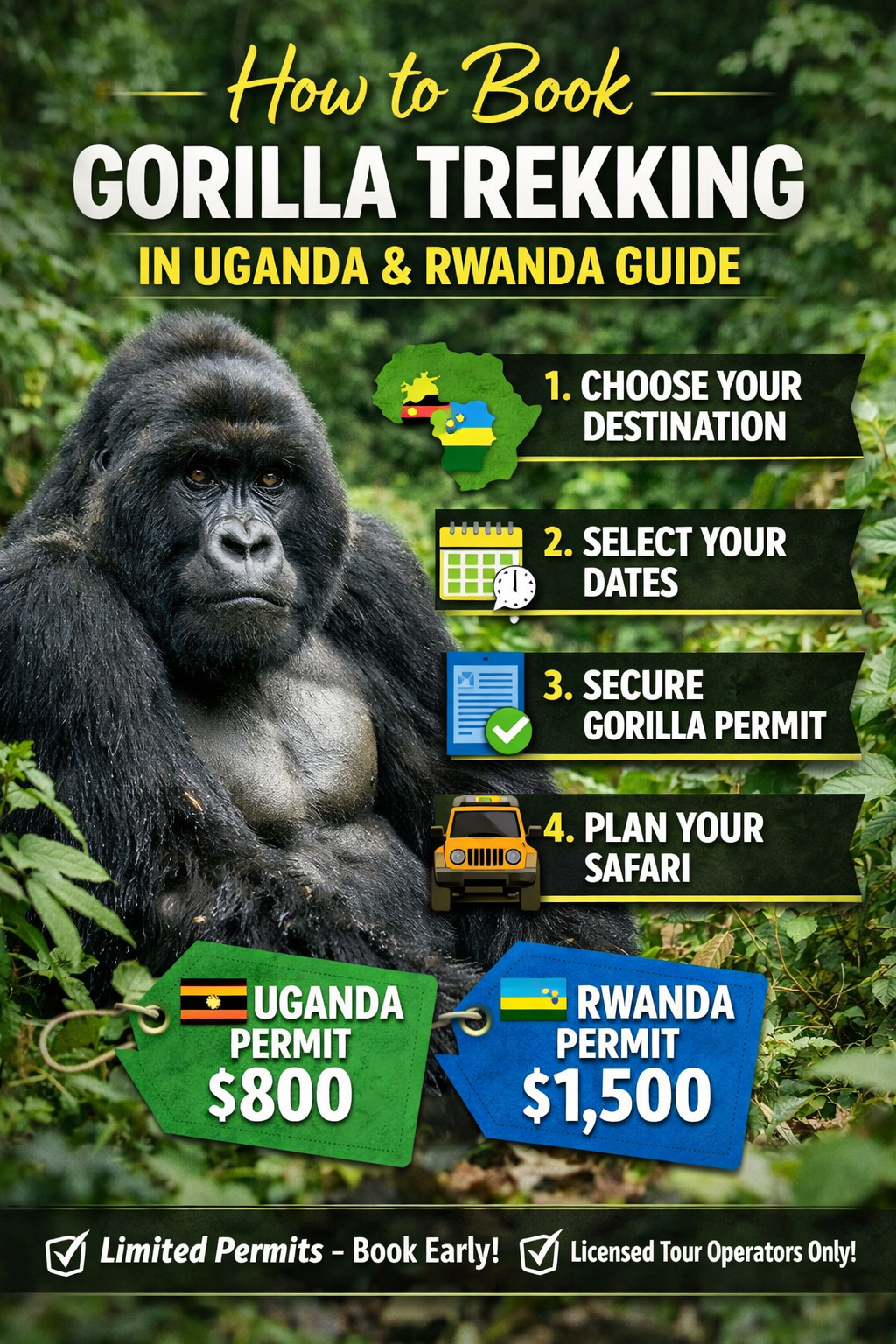 How to Book Gorilla Trekking