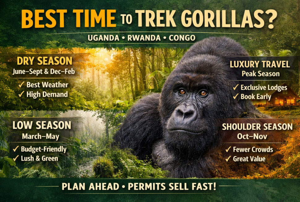 Best Time to Trek Gorillas