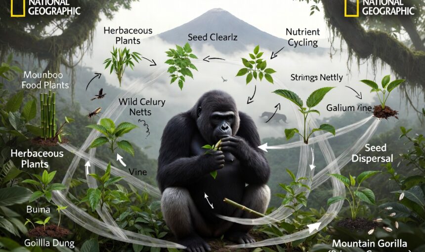 Mountain Gorilla Food Web
