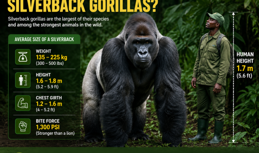 How Big are Silverback Gorillas?