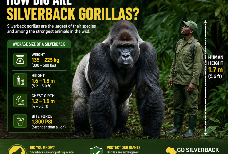 How Big are Silverback Gorillas?