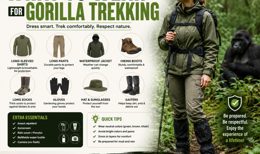 What to Wear for Gorilla Trekking