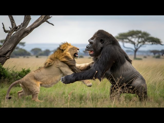 Can a Gorilla Fight a Lion?