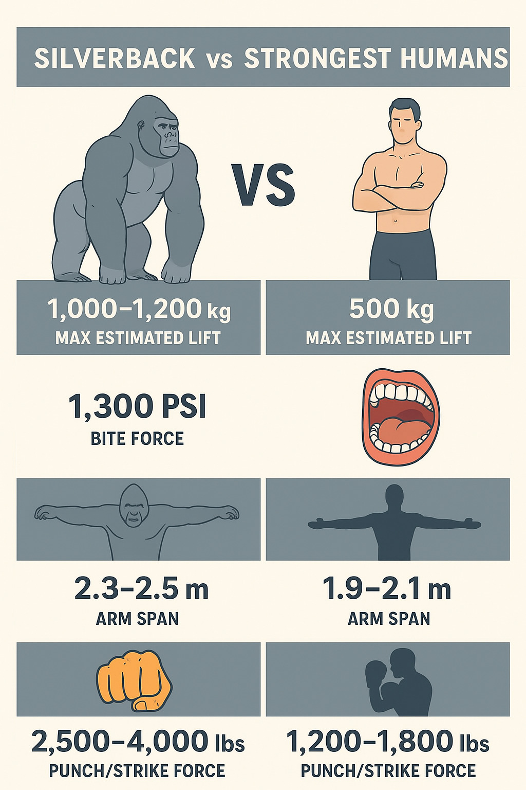 Why Are Silverback Gorillas So Powerful?
